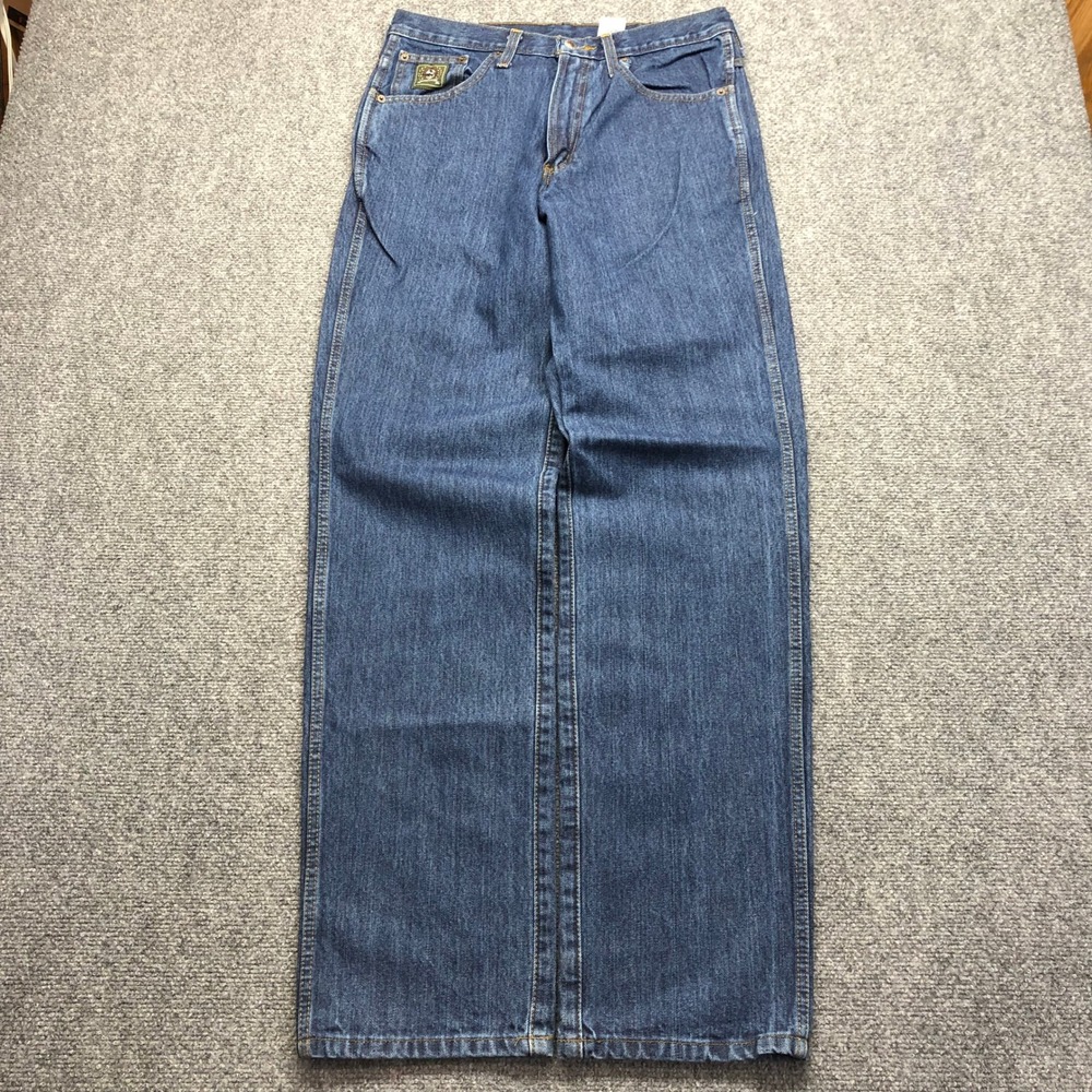 Cinch Green Label Mens Relaxed Straight Leg Jeans Medium Wash MB90530001 32x34